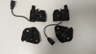 Audi a6 a7 rs6 c7 замок засов капот комплект фото №1