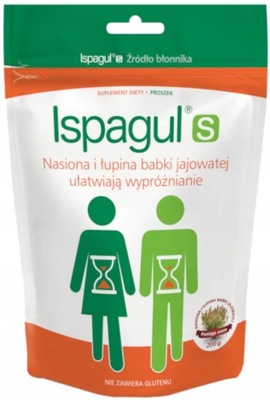 Ispagul S PROSZEK 200g ŁUPINA BABKI JAJOWATEJ