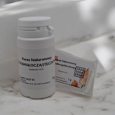 Kwas hialuronowy ULTRAMAŁOCZĄSTECZKOWY [Waga 1 g]