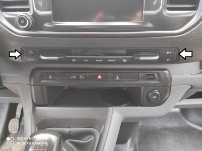 Панель обдув кондиционера fiat scudo iii ulysse toyota proace ii фото №1