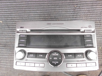 Subaru outback iv legacy v 09-14 радио заводской cd europa фото №1