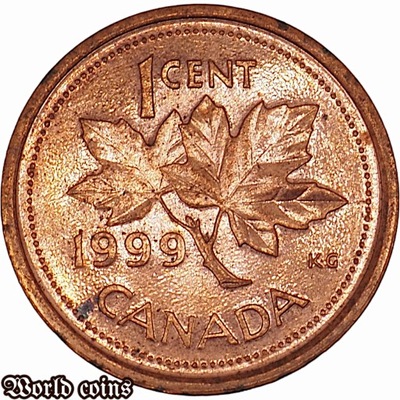 1 CENT 1999 KANADA