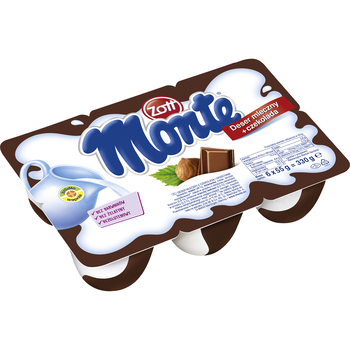 ZOTT Monte czekoladowe 6 X 55G