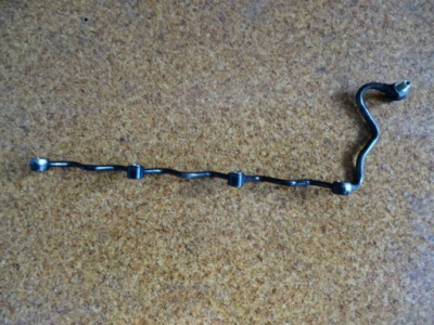 Land cruiser 120 04r шланг трубка зливна трубка молдинг пального фото №1