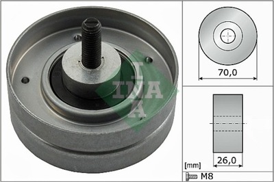 РОЛИК НАПРАВЛЯЮЩАЯ PK INA 532 0524 10 532052410