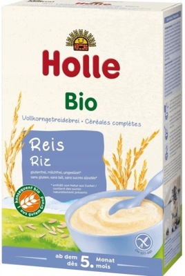 HOLLE BIO KASZKA RYŻOWA PEŁNOZIARNISTA BEZMLECZNA