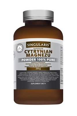 SINGULARIS CYTRYNIAN MAGNEZU POWDER 100% PURE 250g