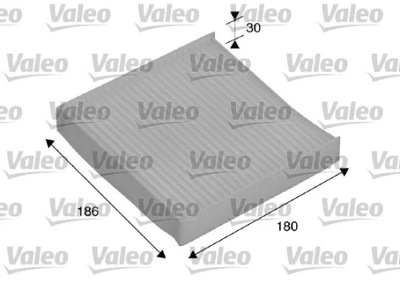 VALEO 698886 ФІЛЬТР САЛОНУ FIAT SEDICI