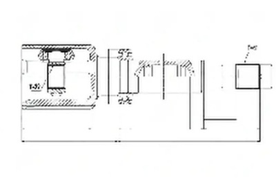 PRZEGUB PÓŁOSI NPW-FR-078 NTY