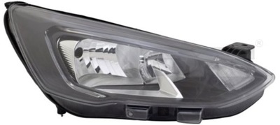Новый фара ford focus 18-21 h7/h1/led black правый фото №1