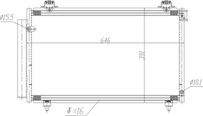 КОНДЕНСАТОР, КОНДИЦИОНЕР HART 637 016