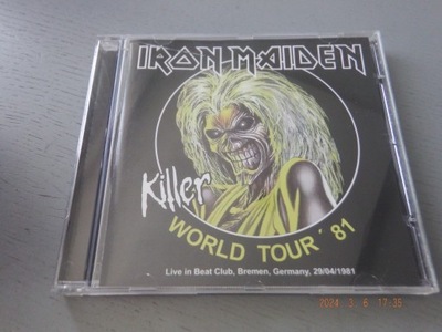 IRON MAIDEN - Killer world tour '81