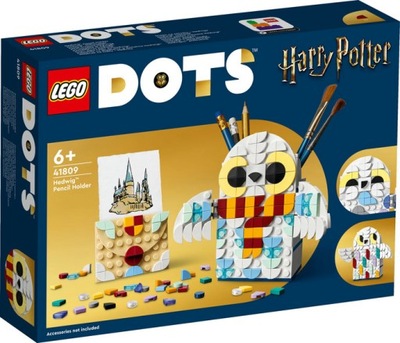 LEGO 41809 DOTS POJEMNIK NA DŁUGOPISY Z HEDWIGĄ