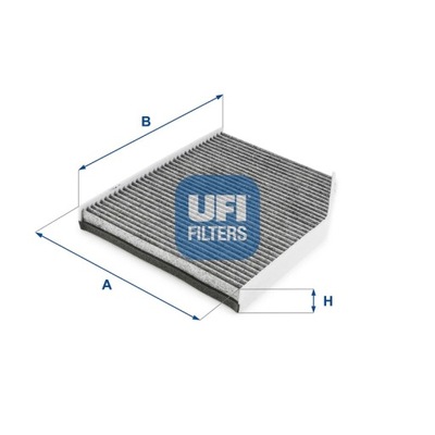 FILTR, VĖDINIMAS VIETOS PASAZERSKIEJ UFI 54.261.00 