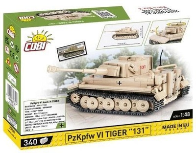 HC WWII CZOŁG PZKPFW VI TIGER 131, COBI