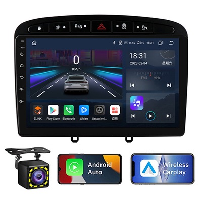 PEUGEOT 308 2007-2013 RADIO ANDROID SIM GPS 4/64GB