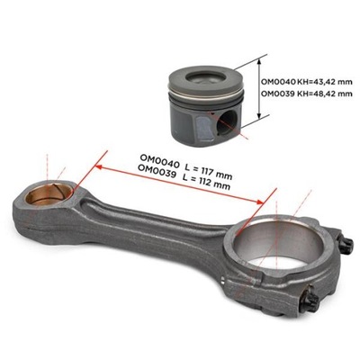 ET Engineteam OM0031 Korbowód