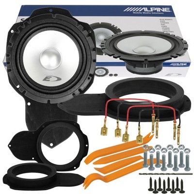 ALPINE ALTAVOCES VW PASSAT B6 3C B7 B8 CC ALLTRACK  