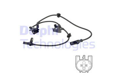 Датчик, швидкість обертова колеса delphi ss20753 фото №1