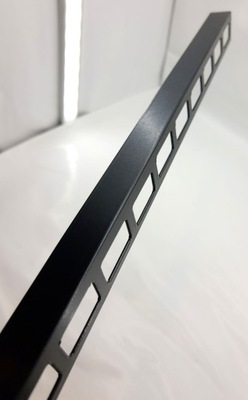 profil 'L' listwa narożna Alu czarna 12mm 2,5m