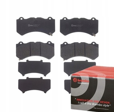 Тормозные колодки тормозные перед brembo к dodge charger 6.4 фото №1