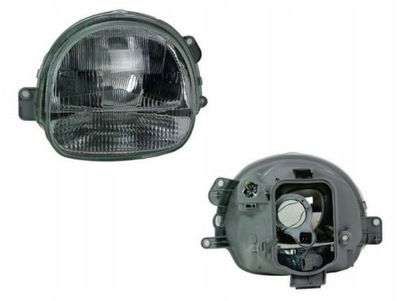 Фара лампа h4 renault twingo ii 99-00 левый фото №1