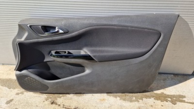 Opel corsa e 3d обшивка оббивка двері правих фото №1