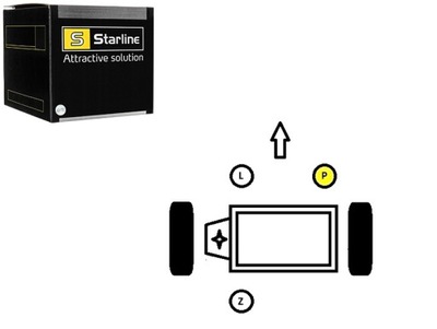 ПОДУШКА ДВИГАТЕЛЯ ПРАВОЕ FORD MONDEO 00 1.8 2.0 16V STARLINE