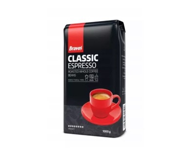 KAWA ZIARNISTA BRAVOS CLASSIC ESPRESSO 1KG