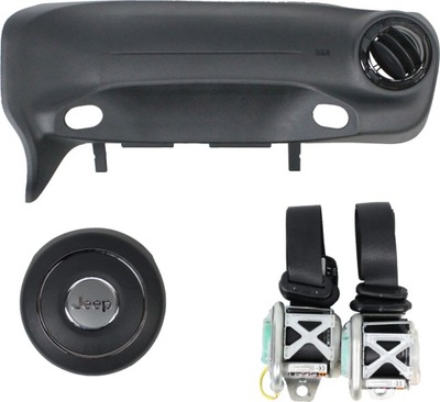 Панель приладів консоль подушка безпеки ремені jeep wrangler jl фото №1