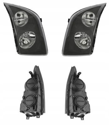 Фара лампа volkswagen crafter 13- l+p tyc фото №1