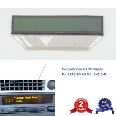 LCD SCREEN DISPLAY PARA SAAB 9-3 9-5 SID1 SID2 SID3 COMPUTER CENTER L~79780  