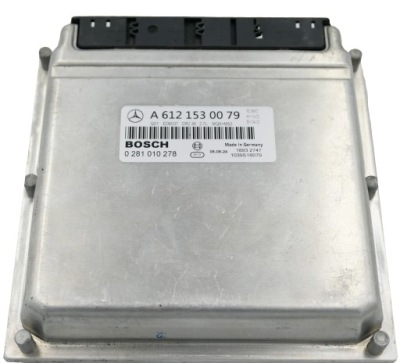 Блок керування mercedes sprinter 0281010278 a6121530079 фото №1