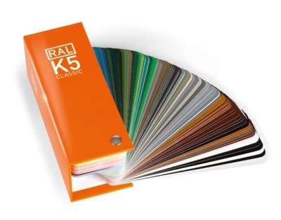 Wzornik RAL K5 215 kolorów duża próbka z kolorem