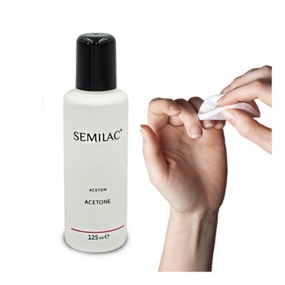 Aceton kosmetyczny Semilac 125ml