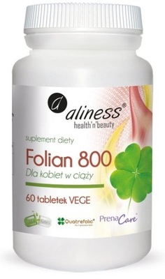 Folian dla kobiet w ciąży Aliness 60 tab Ciąża