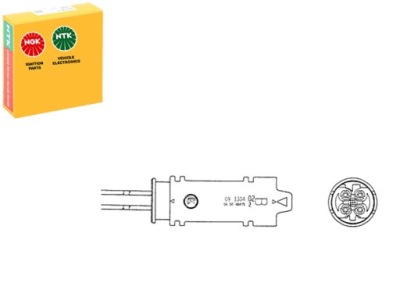 Датчик лямбда-зонд ngk 1739845 1178 фото №1