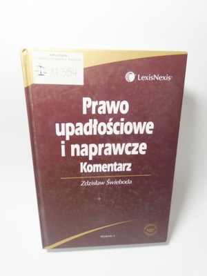 Prawo upadłościowe i naprawcze Świeboda