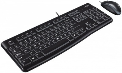 ZESTAW LOGITECH MK120 (KLAWIATURA K120 MYSZ M100)