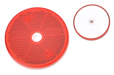 Лампа отражатель do прицепа красный waś fi-61 фото №1