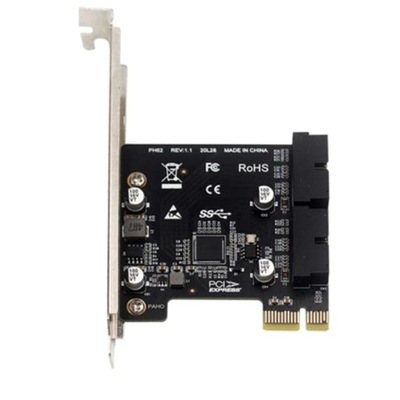 PH62 Desktop PCI-E na kartę rozszerzeń USB3.0 PCI-