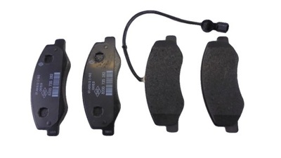 Renault master iii гальмівні колодки гальмівні задня двійник oryg фото №1