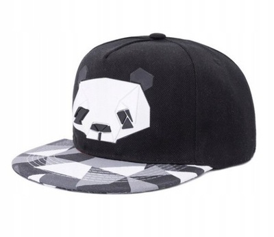 czapka fullcap daszek panda 3 kolory