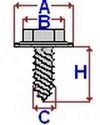 ROMIX (ILOSC W OPAKOWANIU 10) TORNILLO CZ ROMIX 45193  