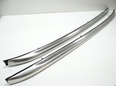 Рейлінги дахові комплект bmw x1 e84 lci хром фото №1