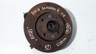 Dacia sandero iii поворотний кулак правий перед ступиця 902r фото №1