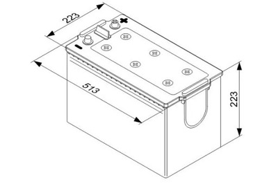 AKUMULIATORIUS 0 092 T50 770 BOSCH 