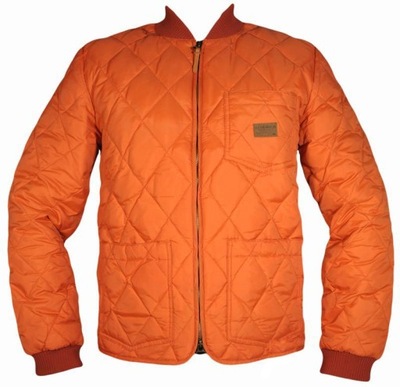 LEE kurtka pikowana ORANGE QUITED JACKET _ M