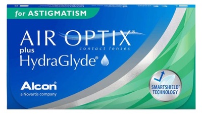 Soczewki Air Optix for Astigmatism HydraGlyde 3szt