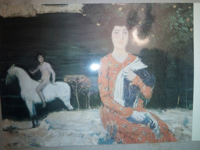 Jan Preisler "Kobieta i jeździec"